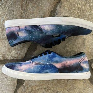Vans Lo Pro Cosmic Galaxy Women's Sz 6, 4Y Space Skate Shoes Multicolor TB4R